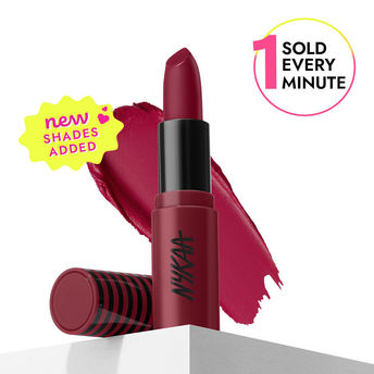Nykaa So Creme! Creamy Matte Lipstick - Gossip Dose|4.2 gms|MRP 329