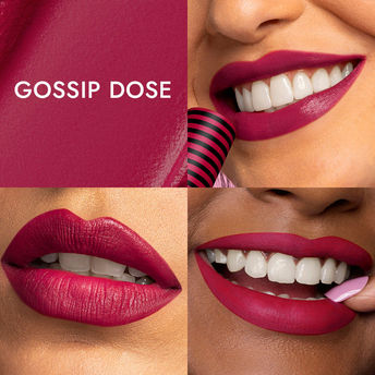 Nykaa So Creme! Creamy Matte Lipstick - Gossip Dose|4.2 gms|MRP 329