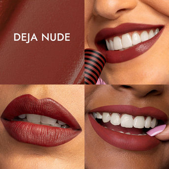 Nykaa So Creme! Creamy Matte Lipstick - Deja Nude|4.2 gms|MRP 329