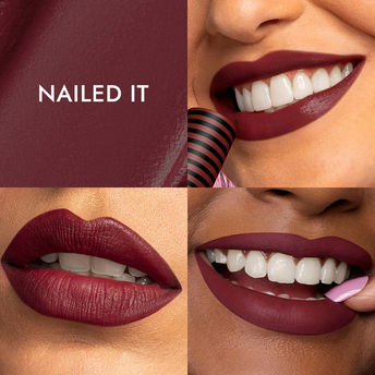 Nykaa So Creme! Creamy Matte Lipstick - Nailed It|4.2 gms|MRP 329