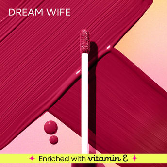 Nykaa All Day Matte Long Lasting Transferproof Liquid Lipstick - Dream Wife|2.1 ml|MRP 425