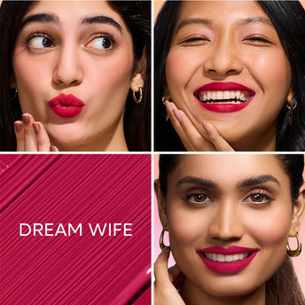 Nykaa All Day Matte Long Lasting Transferproof Liquid Lipstick - Dream Wife|2.1 ml|MRP 425