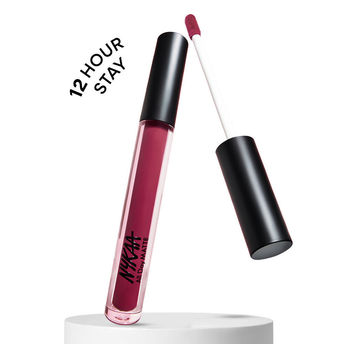 Nykaa All Day Matte Long Lasting Transferproof Liquid Lipstick - Girl Gang|2.1 ml|MRP 425