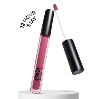 Nykaa All Day Matte Long Lasting Transferproof Liquid Lipstick - Gran Fan|2.1 ml|MRP 425