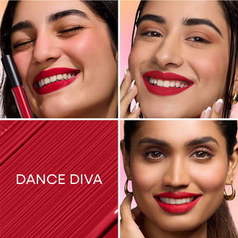 Nykaa All Day Matte Long Lasting Transferproof Liquid Lipstick - Dance Diva|2.1 ml|MRP 425