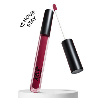 Nykaa All Day Matte Long Lasting Transferproof Liquid Lipstick - Bride Crew|2.1 ml|MRP 425
