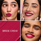 Nykaa All Day Matte Long Lasting Transferproof Liquid Lipstick - Bride Crew|2.1 ml|MRP 425