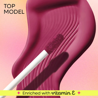 Nykaa All Day Matte Long Lasting Transferproof Liquid Lipstick - Top Model|2.1 ml|MRP 425