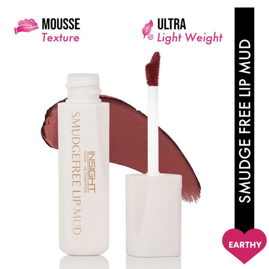 Insight Smudge-Free Lip Mud � 01 Earthy|3.5 gms|MRP 200