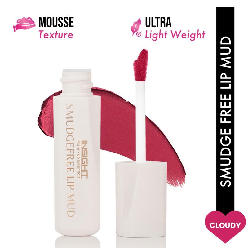 Insight Smudge-Free Lip Mud � 06 Cloudy|3.5 gms|MRP 200