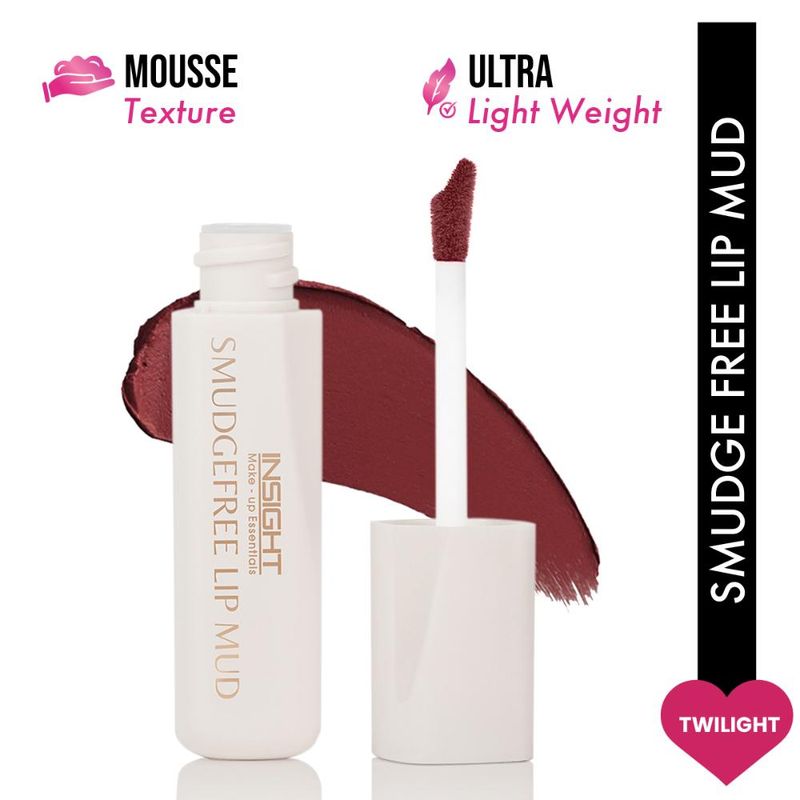 Insight Smudge-Free Lip Mud � 10 Twilight|3.5 gms|MRP 200