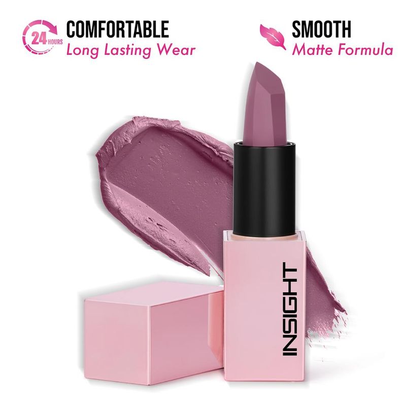 Insight Prime Matte Lipstick � 01 Irish Coffee|3.8 gms|MRP 200