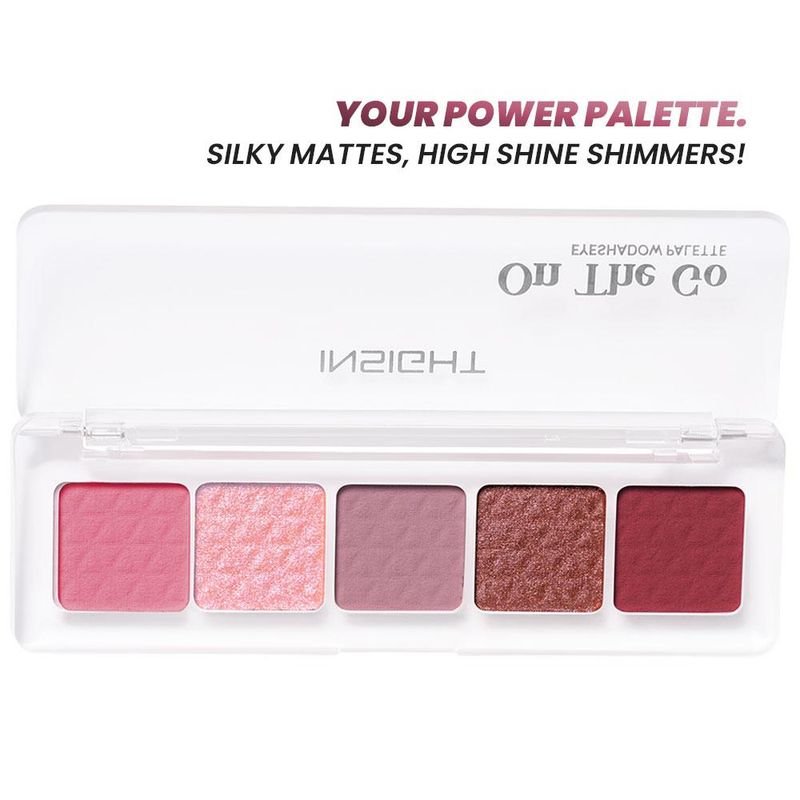 Insight On-The-Go Eyeshadow Palette � 01 Rosaline|10 gms|MRP 205