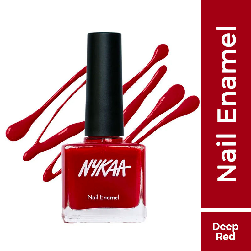 Nykaa Nail Enamel Polish - Red Velvet 03|9 ml|MRP 189