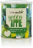 Unikveda Green Apple Lipo Wax, hair removal wax, smooth skin waxing
