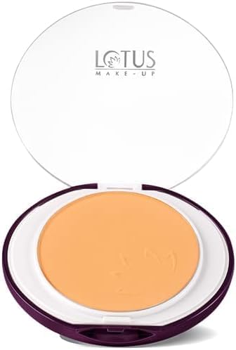 Lotus Herbals Ecostay Ideal Finish Pressed Powder � Hazelnut Star EC 4|9 gms|MRP 695