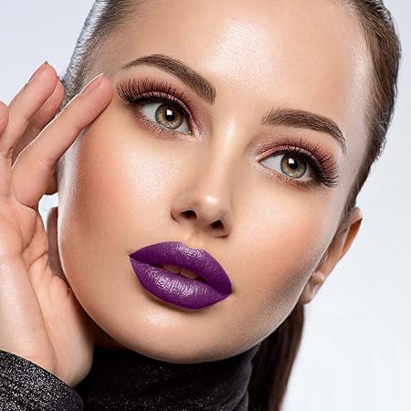 Lotus Make-Up Ecostay Butter Matte Lip Color - Vivacious Voilet|4.2 gms|MRP 625