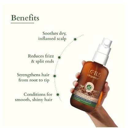 Lotus Organics Intensive Scalp Revitalizing Hair Tonic|100 ml|MRP 795