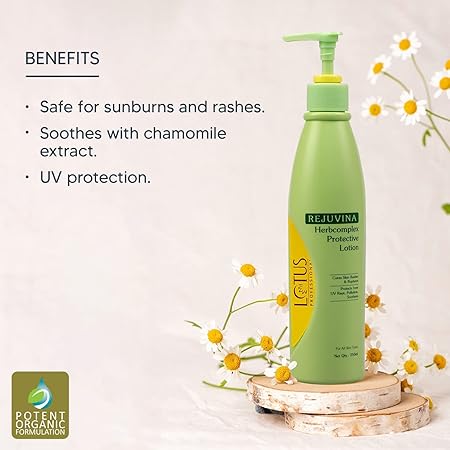 Lotus Herbals Rejuvenate Herbo Complex Protective Lotion|250 ml|MRP 995