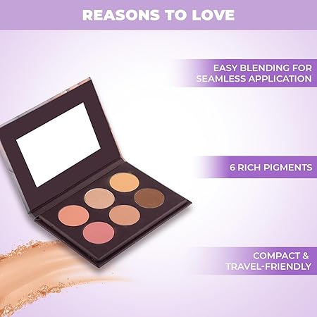 Lotus Make Up Proedit Power Trio Face Palette|13.2 gms|MRP 1095