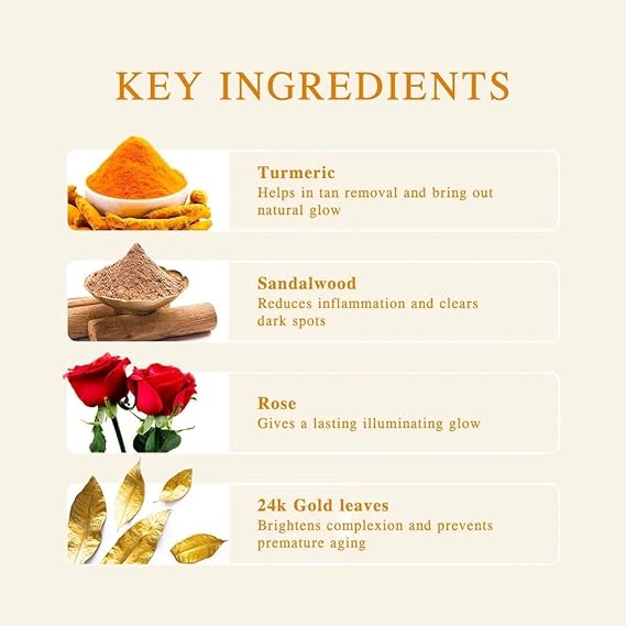 Lotus Herbals Radiance Boost Ubtan 4in1 Facial Kit |47 gms|MRP 265