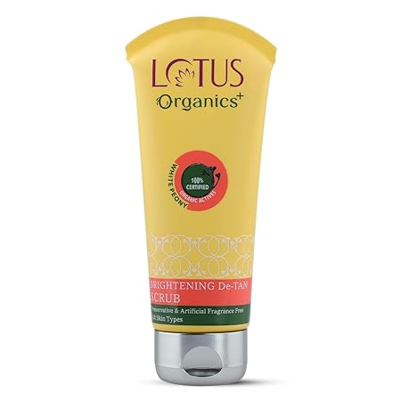 Lotus Organics Brightening De-Tan Face Pack|100 gms|MRP 435