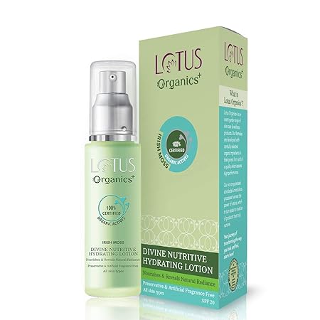 Lotus Organics Divine Nutritive Hydrating Lotion|50 ml|MRP 595
