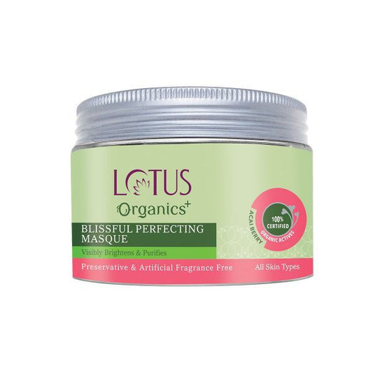 Lotus Organics Blissful Perfecting Masque|50 gms|MRP 475