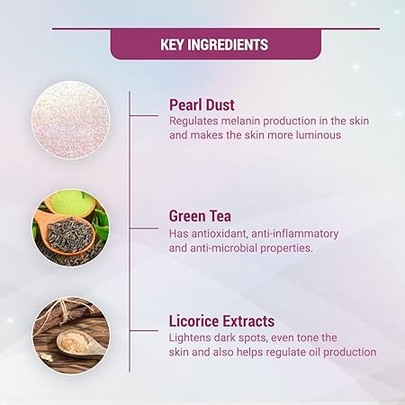 Lotus Herbals Radiant Pearl Cellular Lightening Facial Kit|170 gms|MRP 1090
