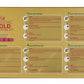 Olivia Gold Facial Kit, gold infused facial care, professional salon facial