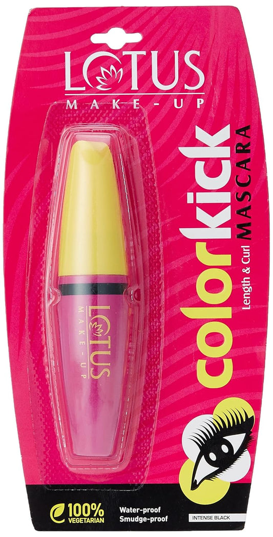 Lotus Make-Up Colorkick Mascara, mascara, intense black shade