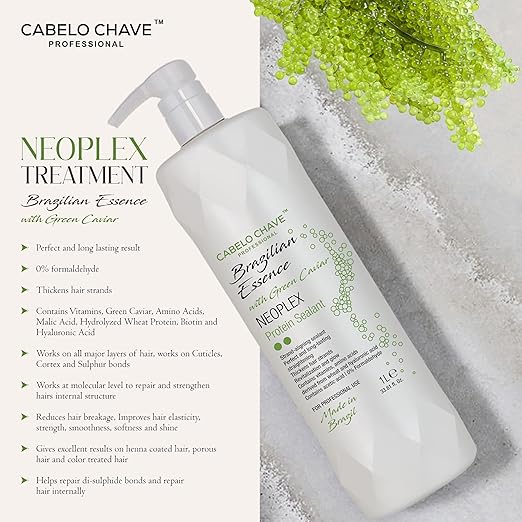 Cabelo Chave Neoplex Protein Sealant Treatment | Smooth & Strengthen Hair 1000ml 