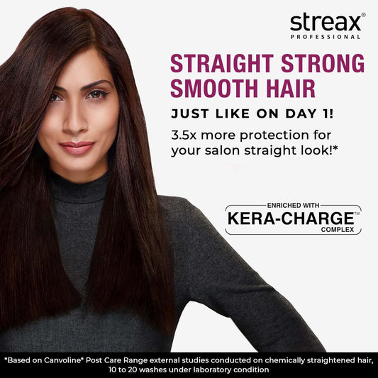 Streax Professional Canvoline Shampoo 1500ml for daily salon use