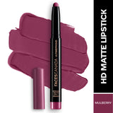 Faces Canada Ultime Pro HD Intense Matte Lips + Primer - Mulberry Magic 17|1.4 gms|MRP 849