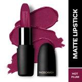 Faces Canada Weightless Matte Finish Lipstick - Hot Plum 24|4.5 gms|MRP 325