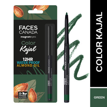 Faces Canada Magneteyes Kajal - Green Appreciation 02|0.3 gms|MRP 249