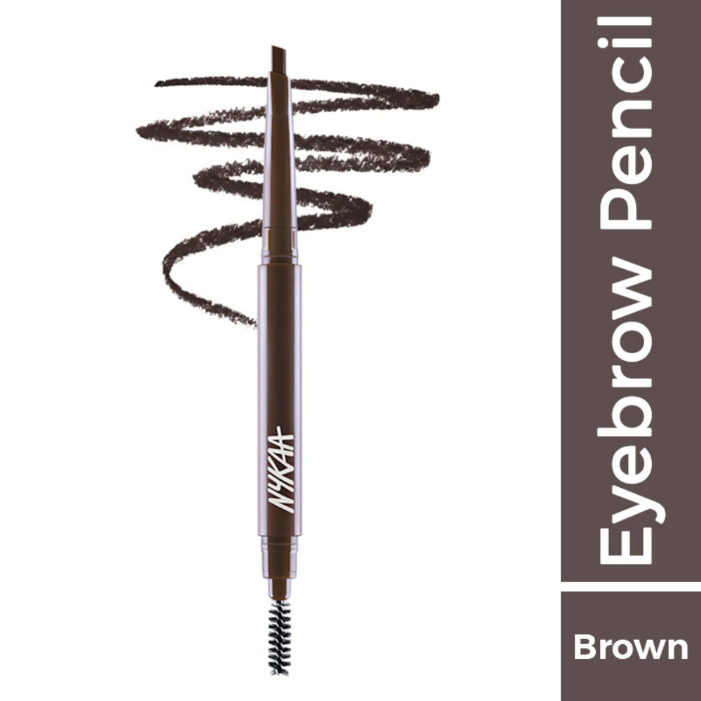 Nykaa Browgirl Eyebrow Definer Pencil - Bewitched Chestnut|0.35 gms|MRP 549