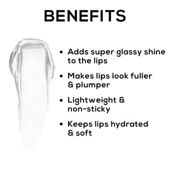 Renee Hot Lips Clear Transparent Lip Gloss|4.5 ml|MRP 250