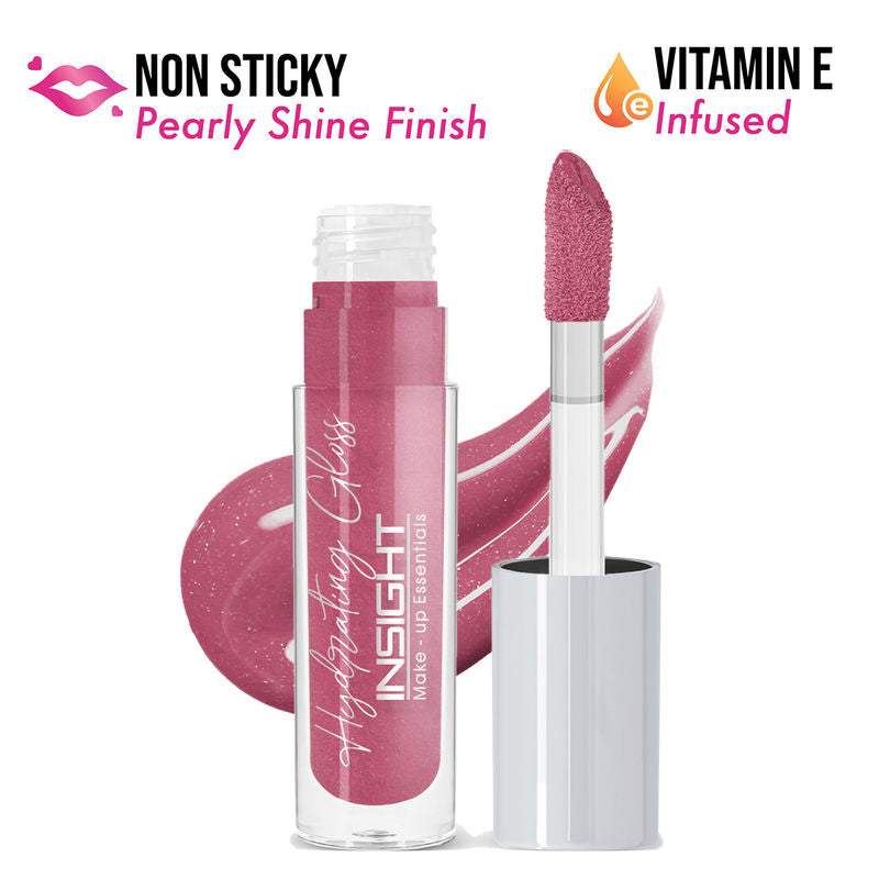Insight Hydrating Lip Gloss 04 Pink-Blossom|3.5 gms|MRP 265