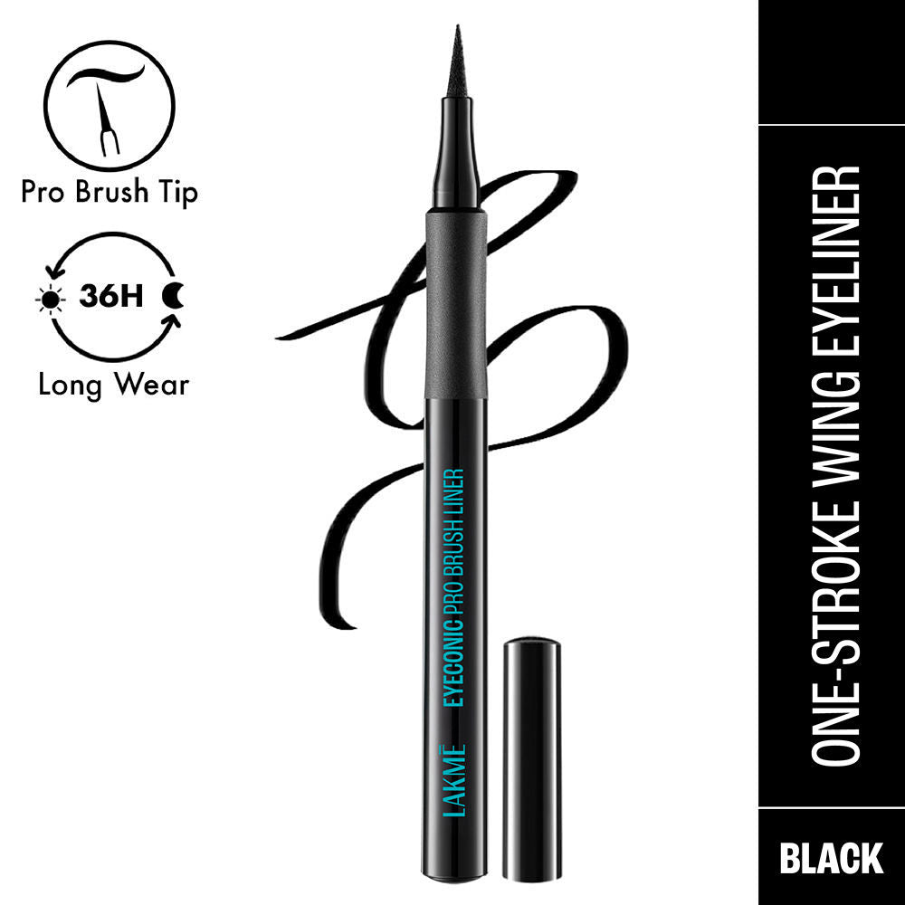 Lakme Eyeconic Pro Brush Liner|1.2 gms|MRP 599