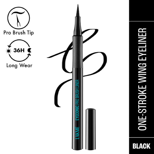 Lakme Eyeconic Pro Brush Liner|1.2 gms|MRP 599