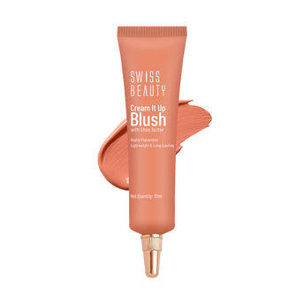 Swiss Beauty Cream It Up Blusher 04 Copper Cheeks|10 ml|MRP 299