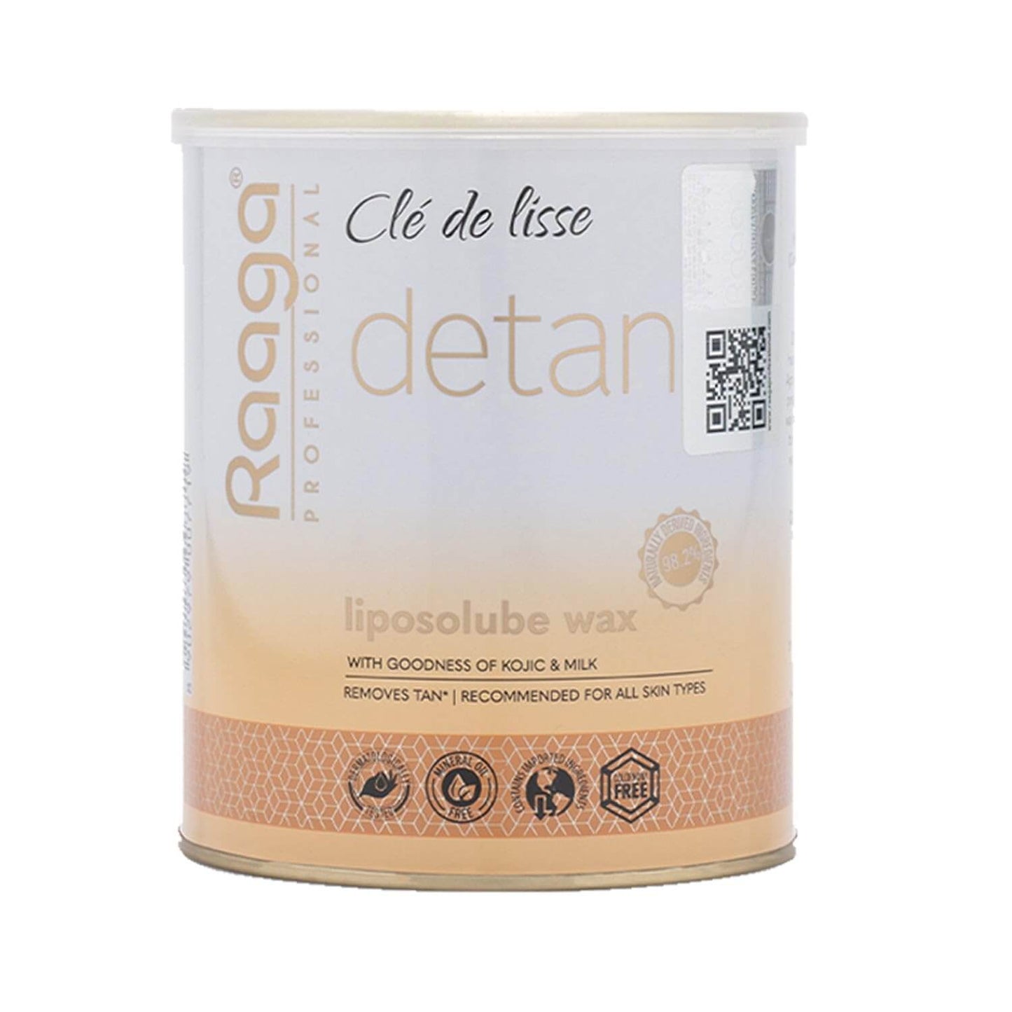 Raaga Professional Detan Kojic and Milk Liposoluble Wax |800 ml|MRP 1455