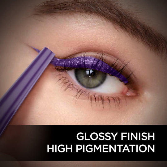 Faces Canada Magneteyes Color Eyeliner - Dramatic Purple |4 ml|MRP 399