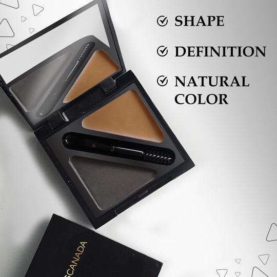Faces Canada HD Shape Up Brow Kit - Grey 01|2.8 gms|MRP 599