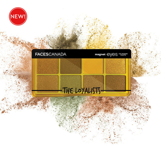 Faces Canada Magneteyes 8 In 1 Eyeshadow Palette - The Loyalists|63 gms|MRP 799