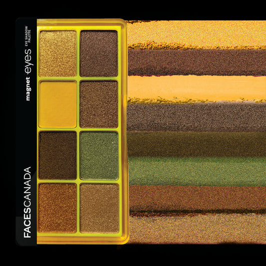 Faces Canada Magneteyes 8 In 1 Eyeshadow Palette - The Loyalists|63 gms|MRP 799