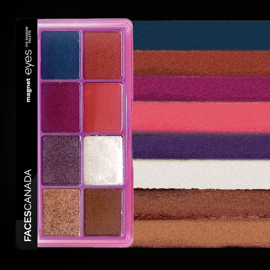 Faces Canada Magneteyes 8 In 1 Eyeshadow Palette - The Creators|63 gms|MRP 799