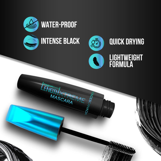 Faces Canada Magneteyes Length Xtreme Mascara - Black|8 gms|MRP 449