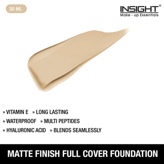 Insight Matte Finish Full Cover Foundation LN10|30 ml|MRP 365